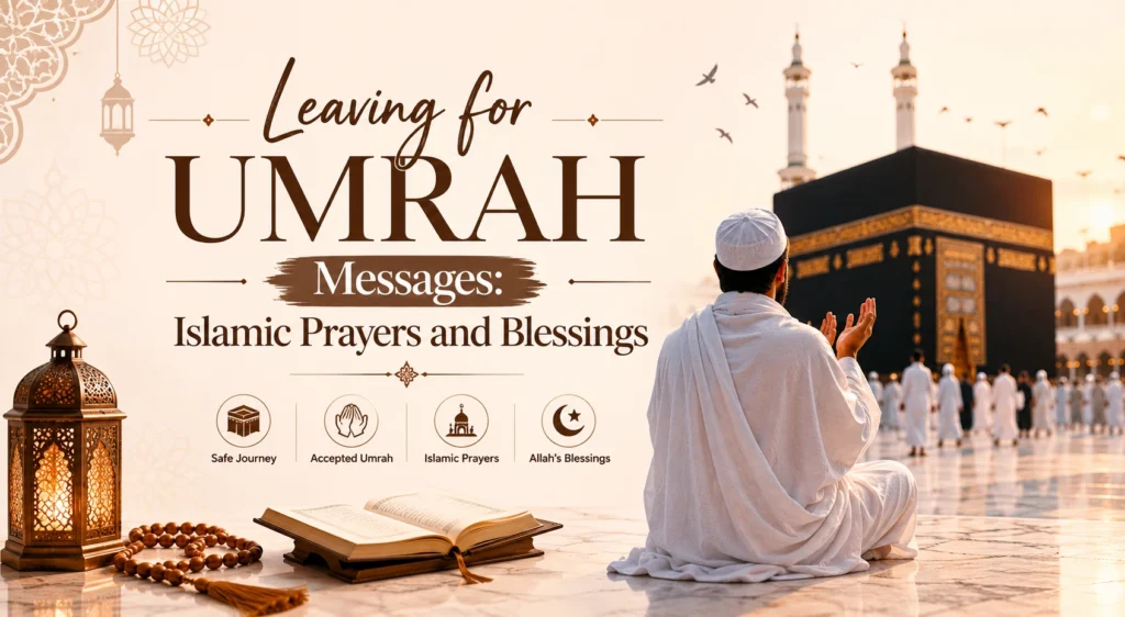Leaving for Umrah Messages