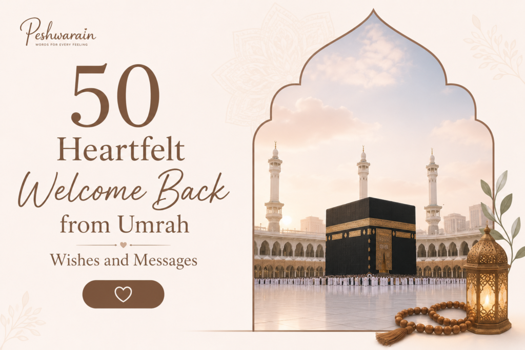 welcome back from umrah